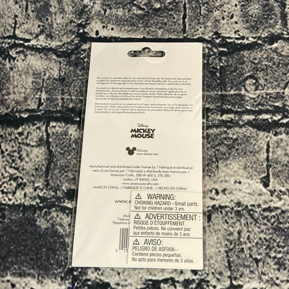 Disney Mickey Mouse 9 clear rubber stamps Minnie Love Sign language - Picture 5 of 7